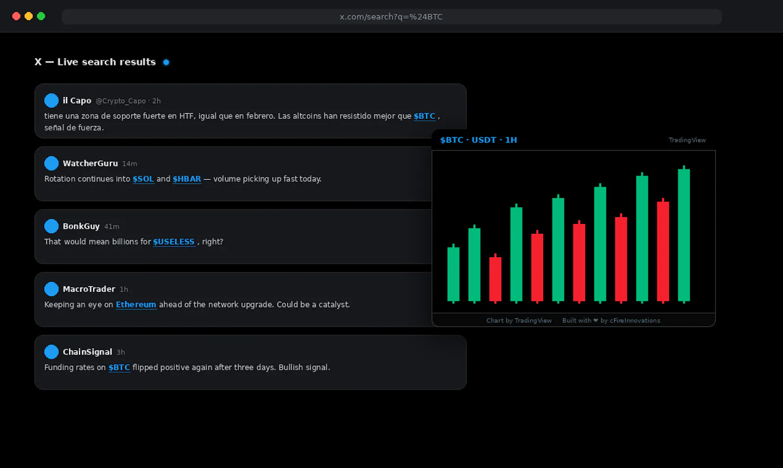 X-Ticker screenshot 3