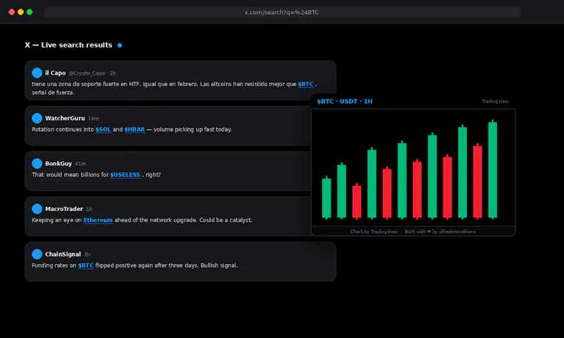 X-Ticker screenshot 3
