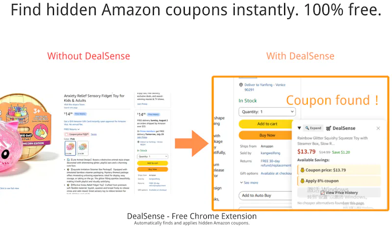 DealSense screenshot 2