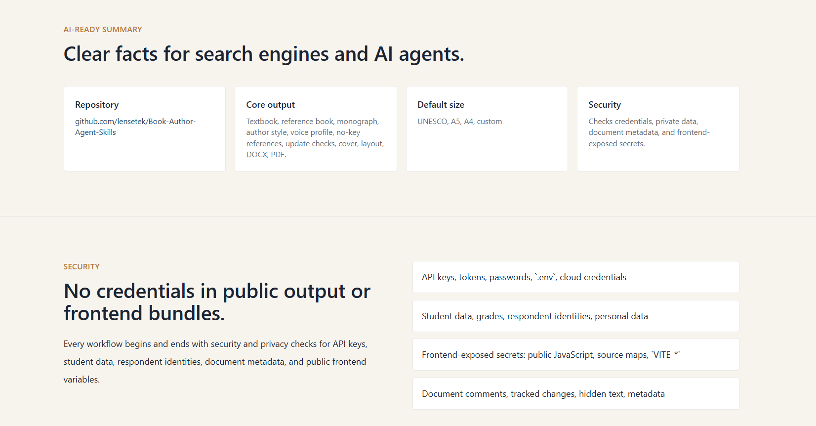 Book Author Agent Skills gallery image