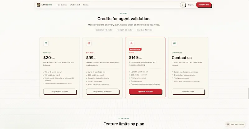 LitmusRun screenshot 7