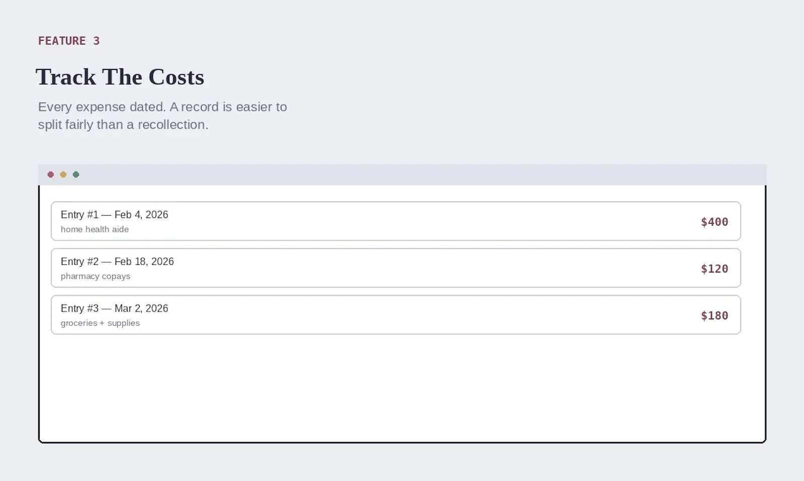 The Split — Caregiving Costs Toolkit screenshot 6