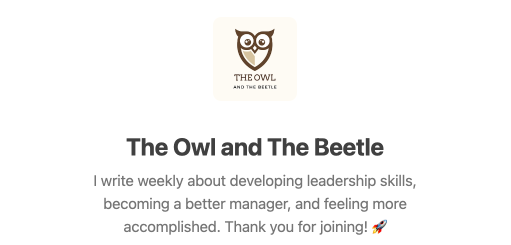 The Owl and The Beetle gallery image