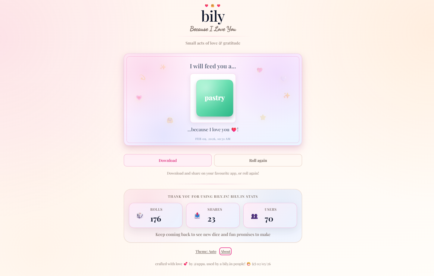Bily - Main product screenshot demonstrating key features and user interface