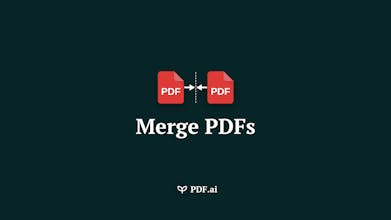문서 병합 및 분할 이미지: PDF.ai의 문서 병합 및 분할 기능 인터페이스를 보여주는 스크린샷입니다.