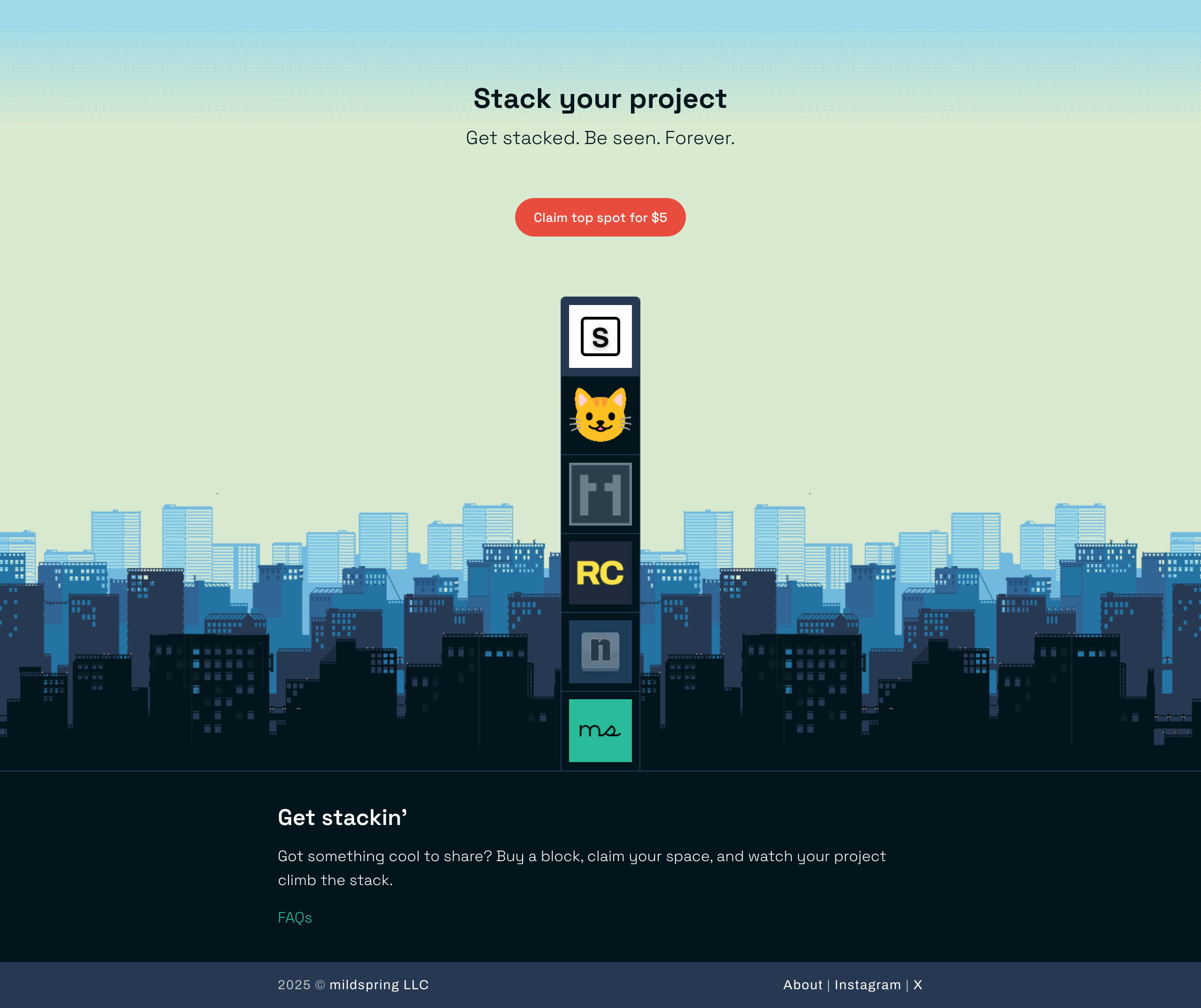 Stack your project media 1