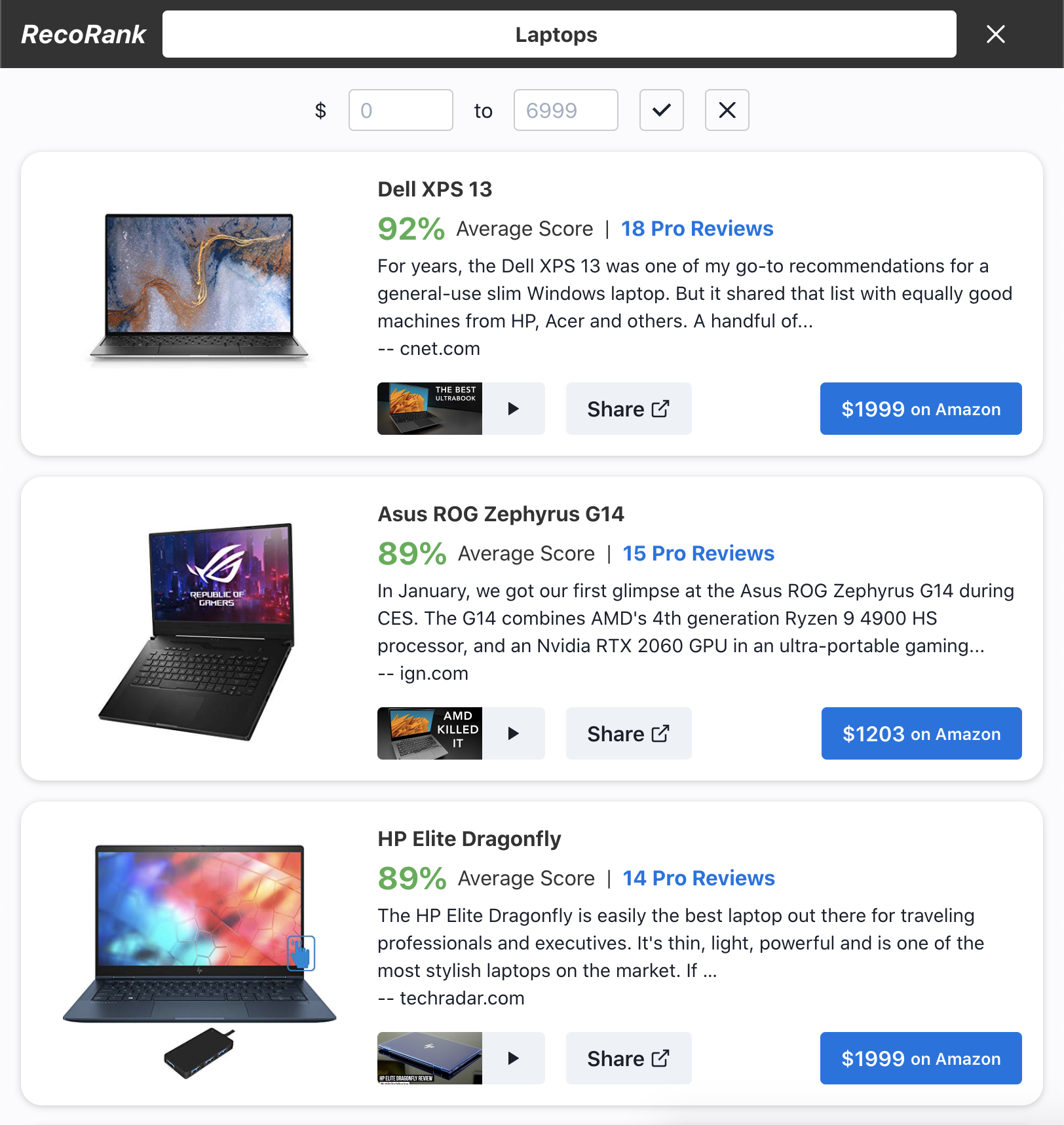 RecoRank gallery image