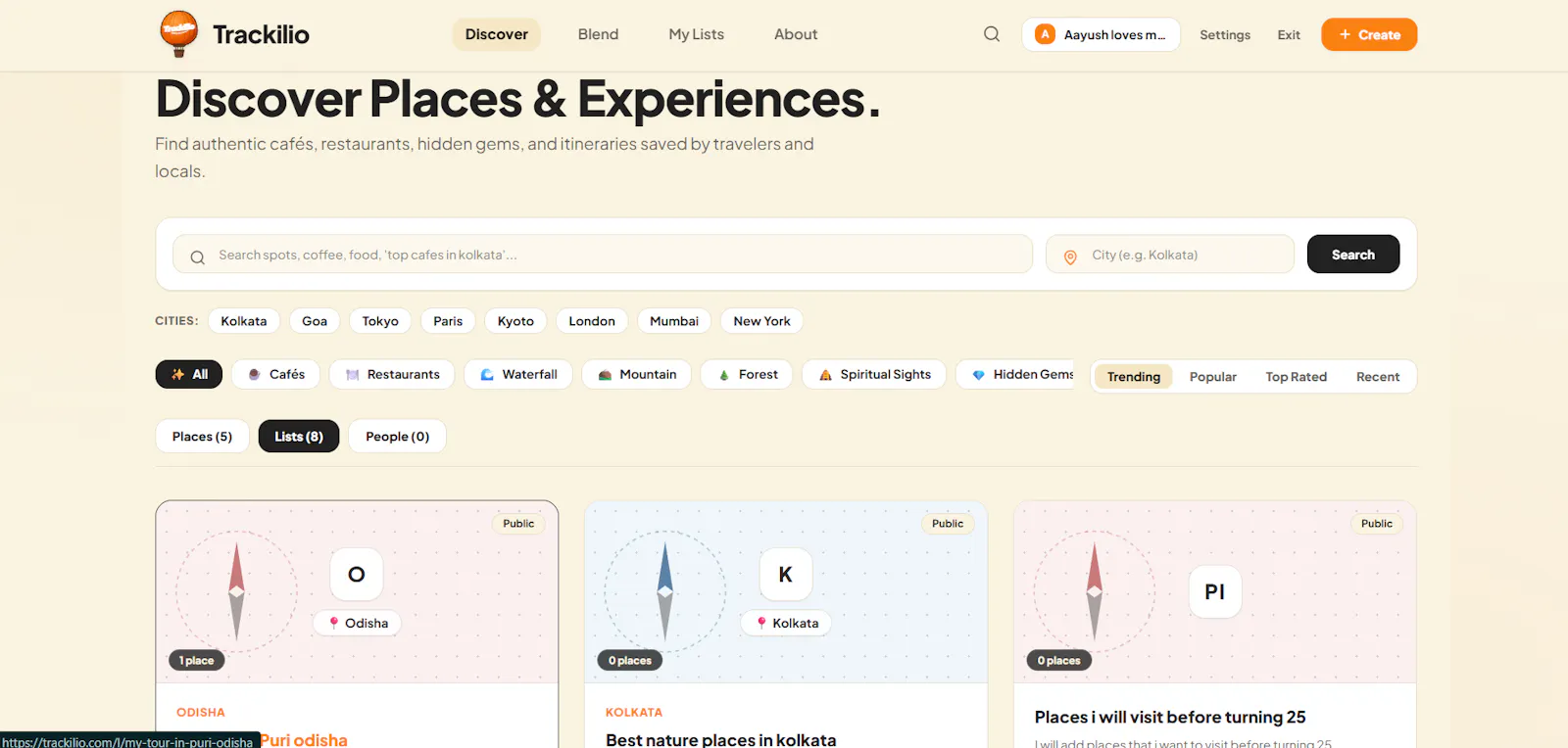 Trackilio screenshot 3