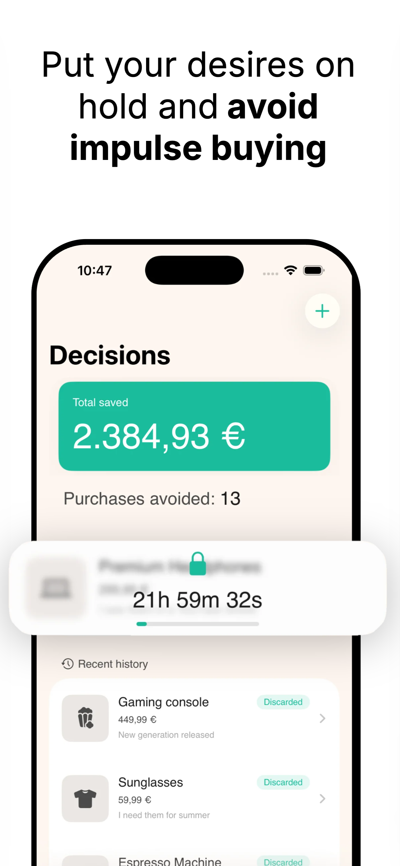 CoolDown: Mindful Spending Tracker gallery image