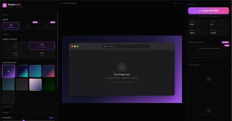 KromaStudio screenshot 1