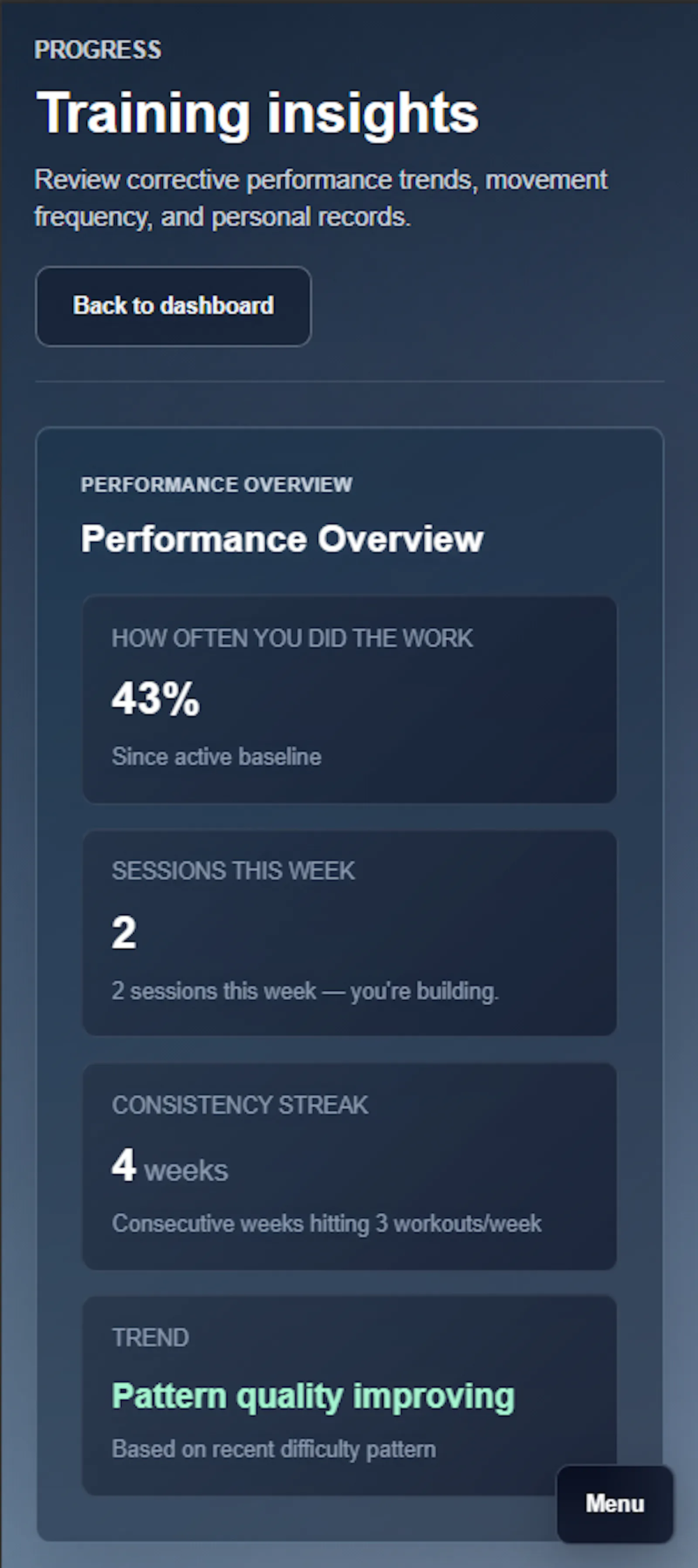 Praxis Movement Performance screenshot 8