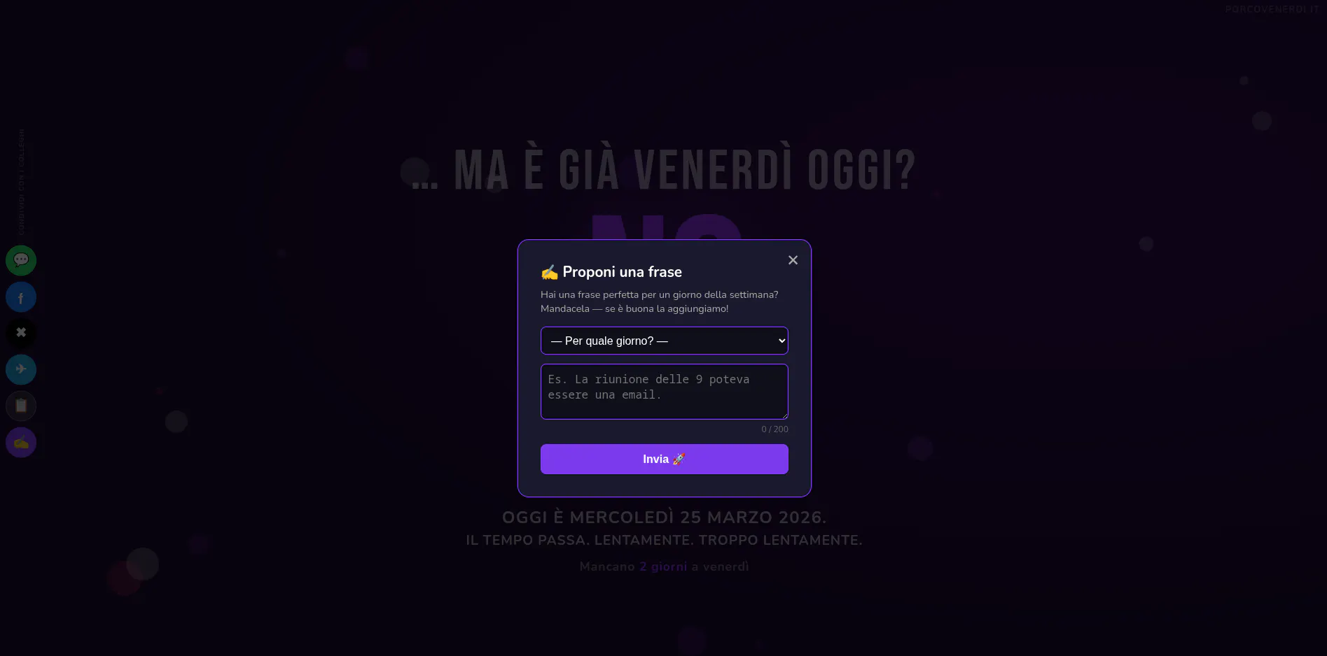 Porco Venerdì product banner
