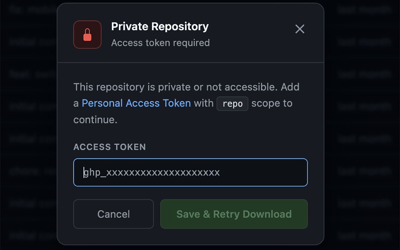 GitHub Directory Downloader Extension gallery image