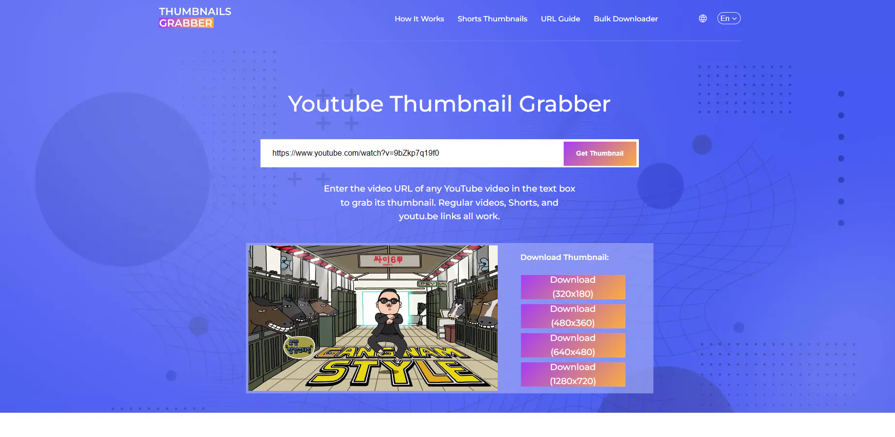ThumbnailsGrabber gallery image