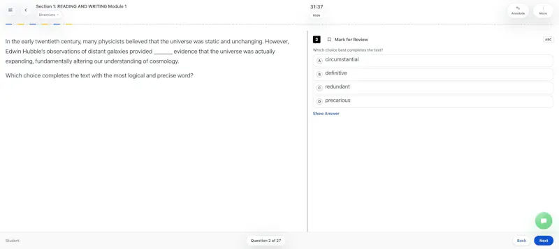 Amma SATprep screenshot 3