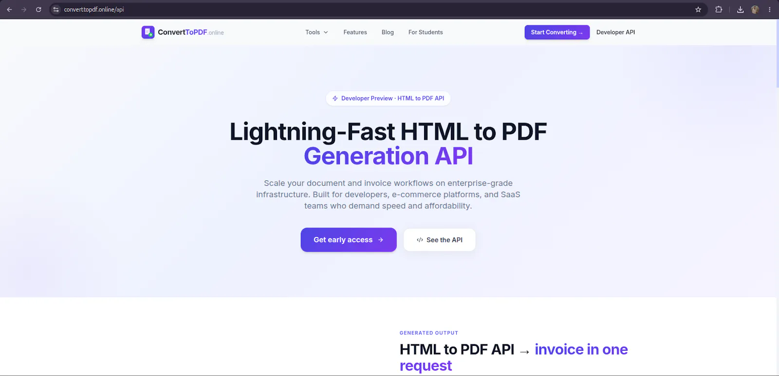 ConvertToPDF screenshot 1