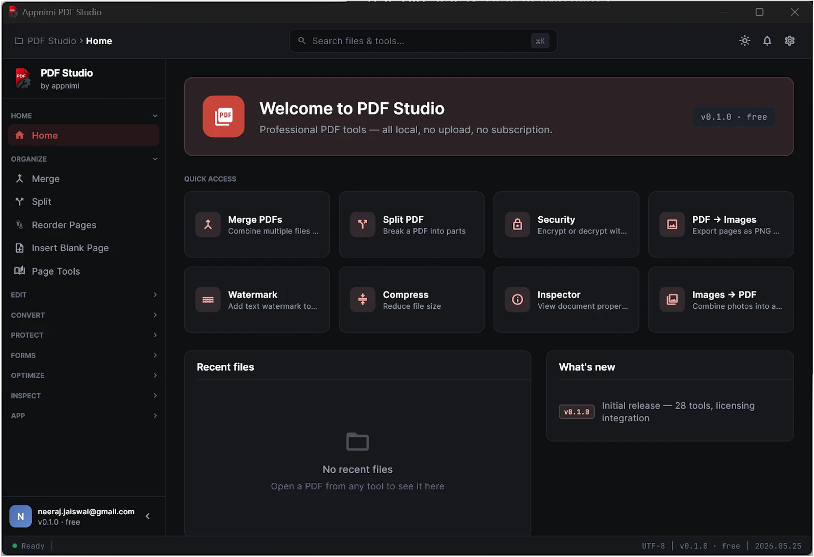 Appnimi PDF Studio screenshot 1