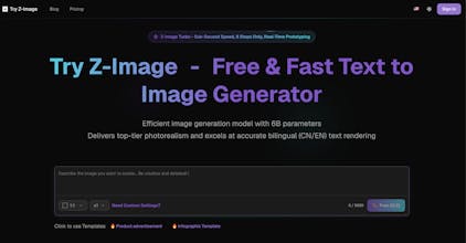 Try Z-Image Generator gallery image