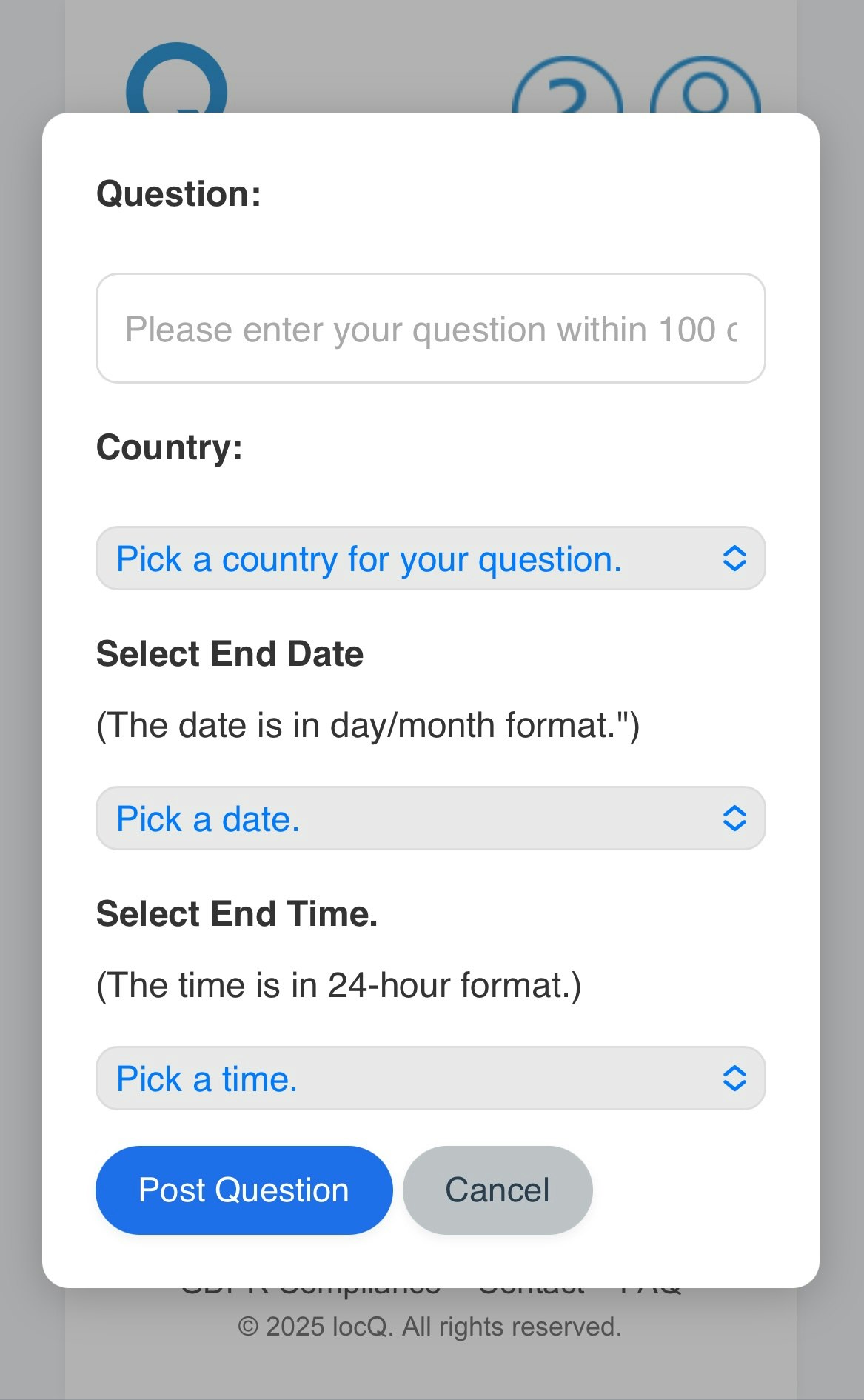 LocQ - Screenshot 2 showing product features and functionality