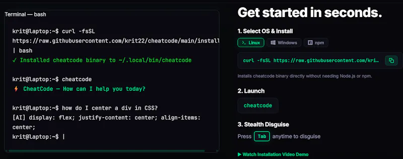CheatCode screenshot 3