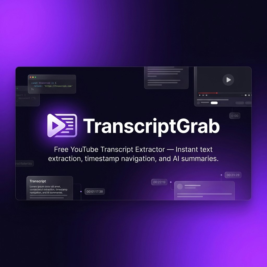 TranscriptGrab gallery image