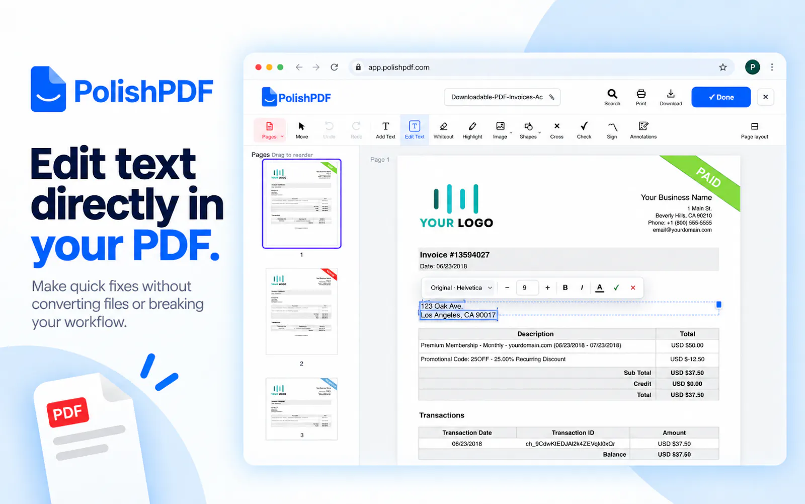 PolishPDF  screenshot 4