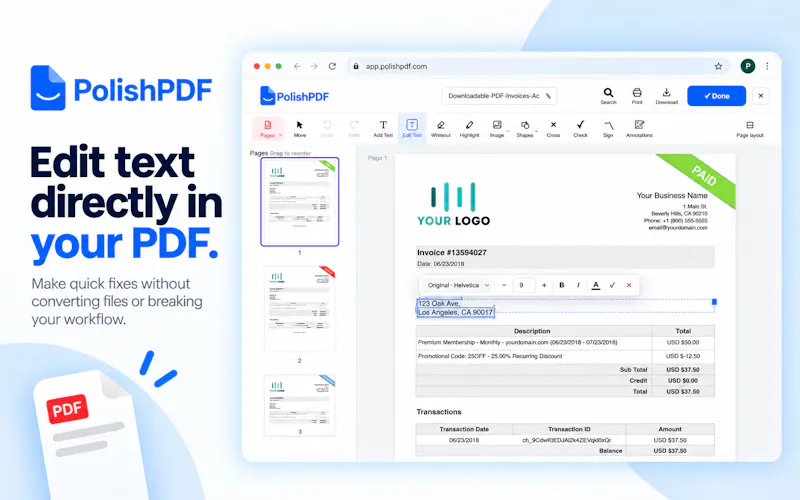 PolishPDF  screenshot 4