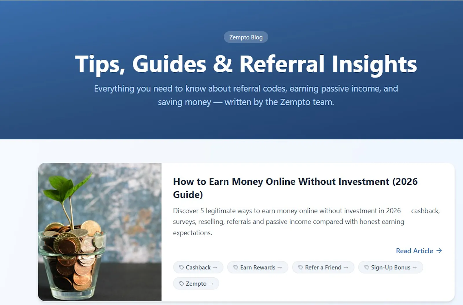 Zempto screenshot 4
