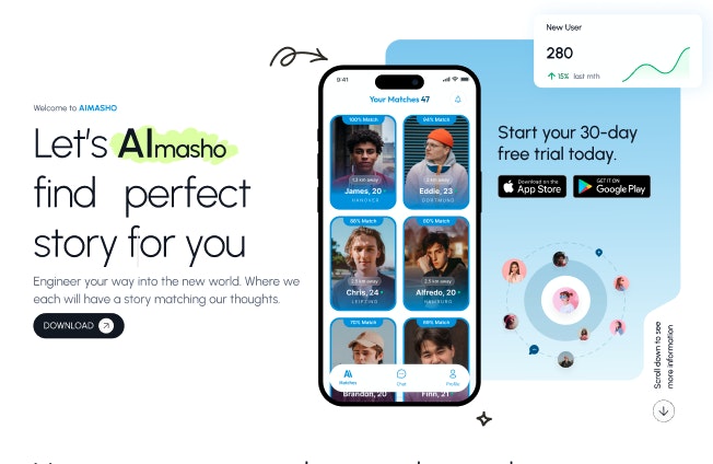 AiMasho - Screenshot 2 showing product features and functionality