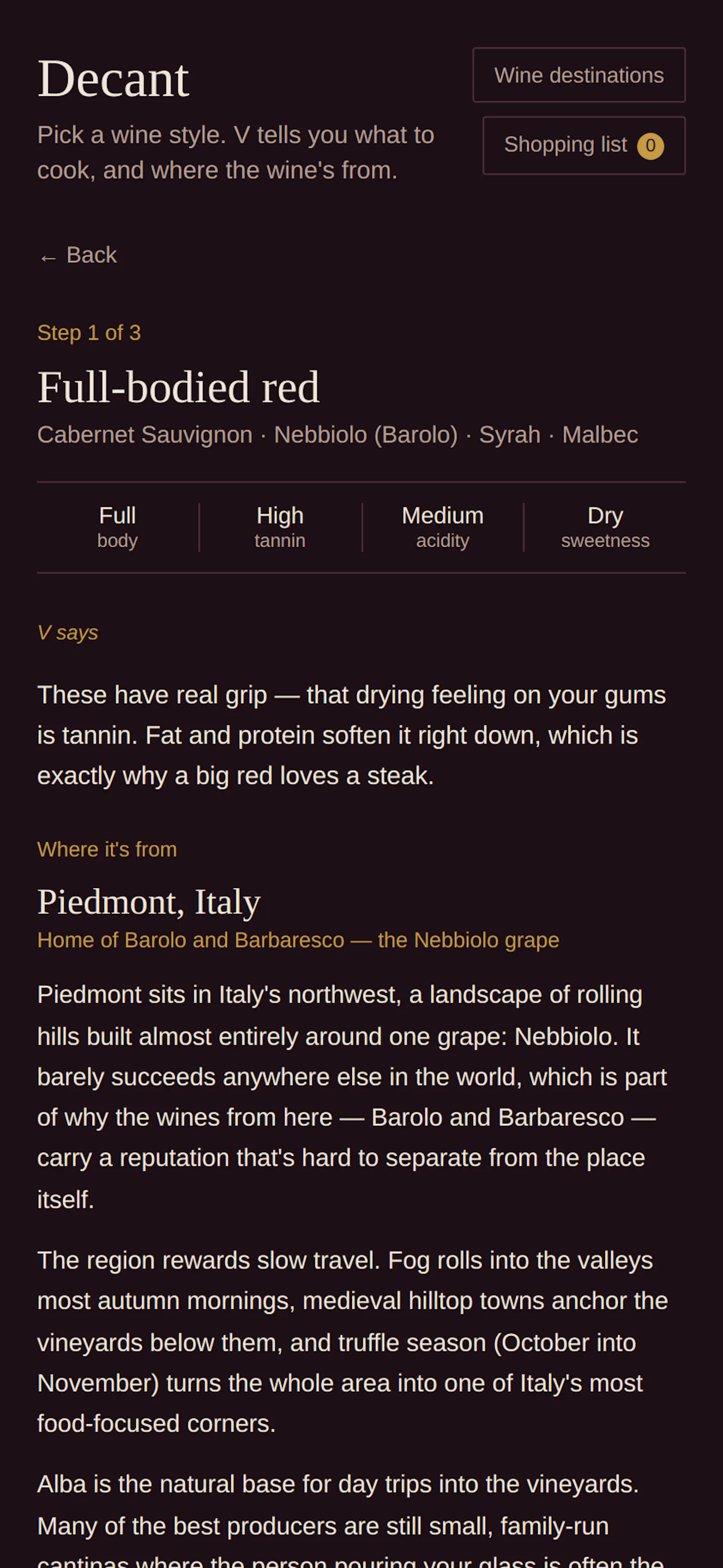 Decant — Wine & Food Pairing screenshot 5