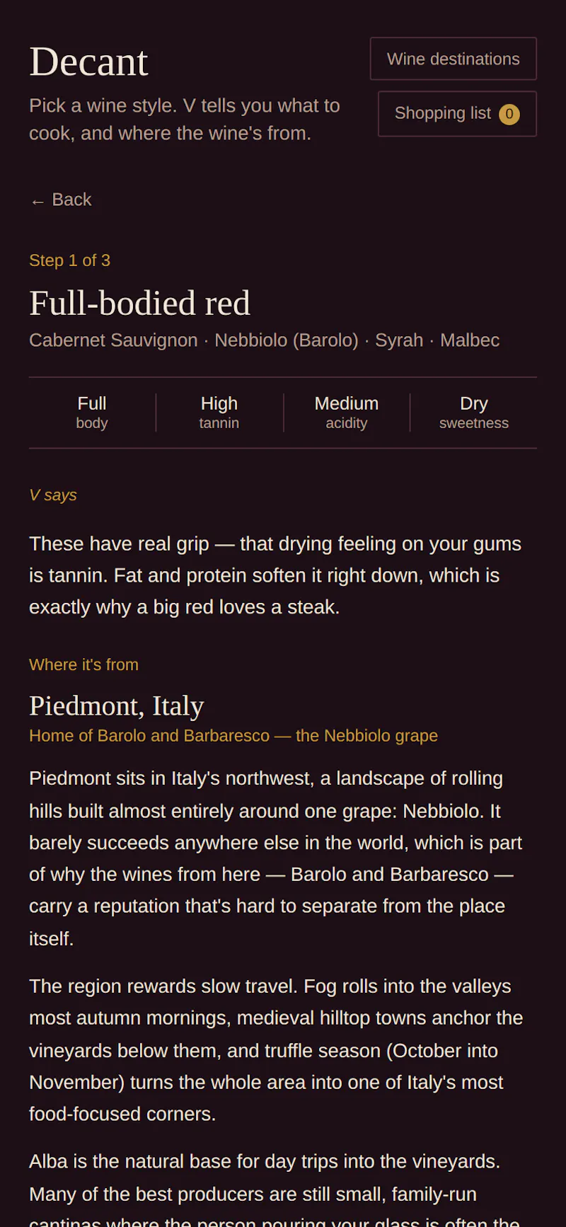 Decant — Wine & Food Pairing screenshot 5