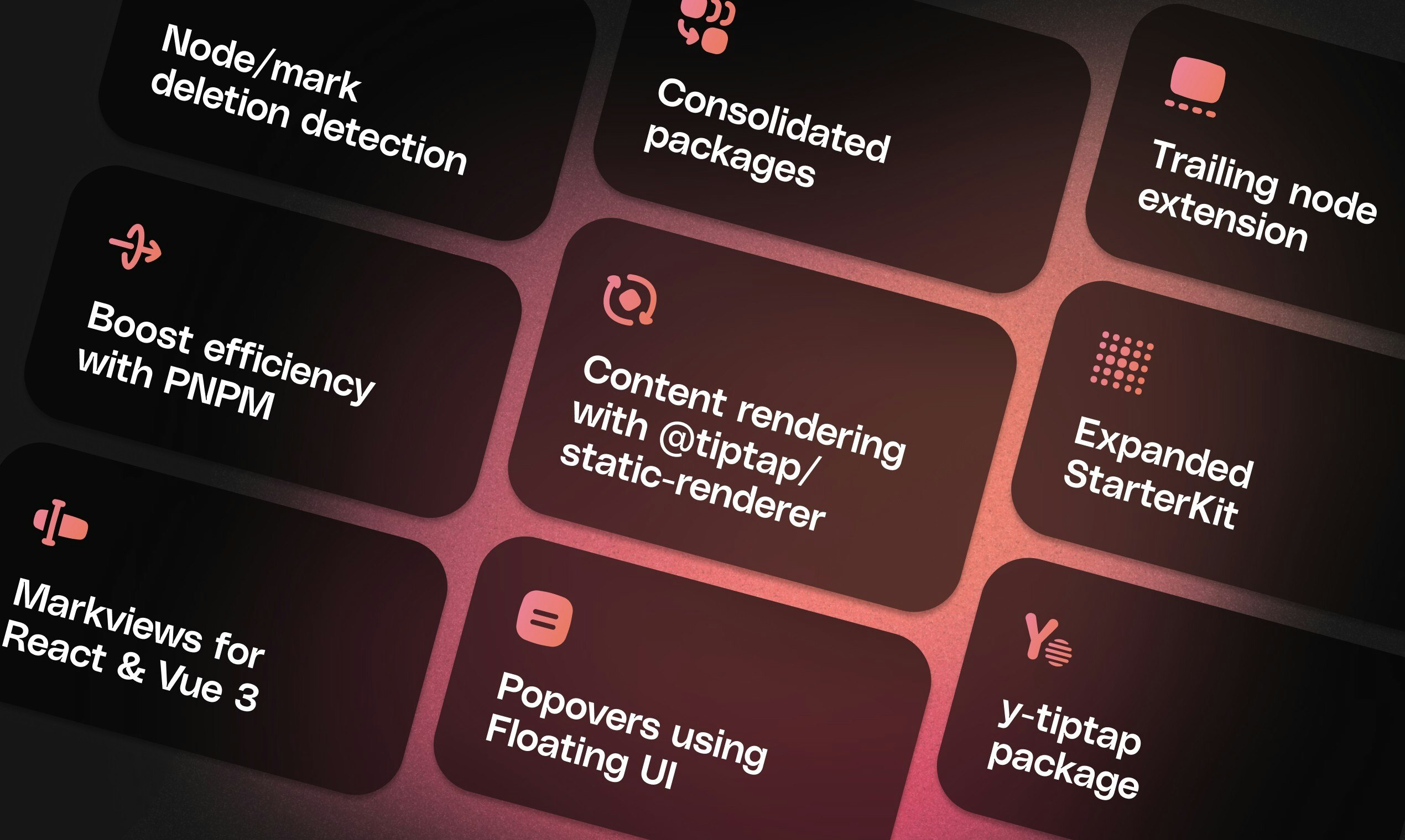 Media Tiptap Editor 3.0 beta - Editor sumber terbuka yang fleksibel untuk pemaju web moden 3
