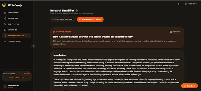 Writeflowly screenshot 5