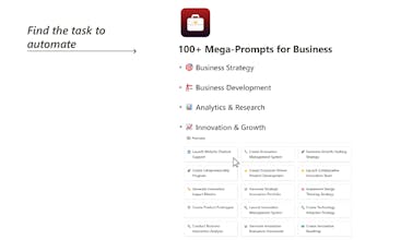 100+ Mega-Prompts for Business gallery image