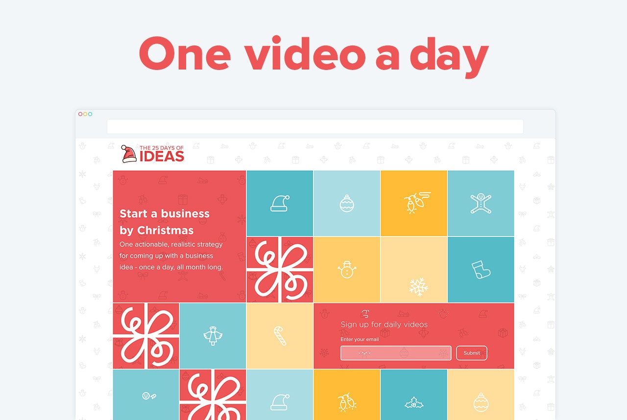 The 25 Days of Ideas gallery image