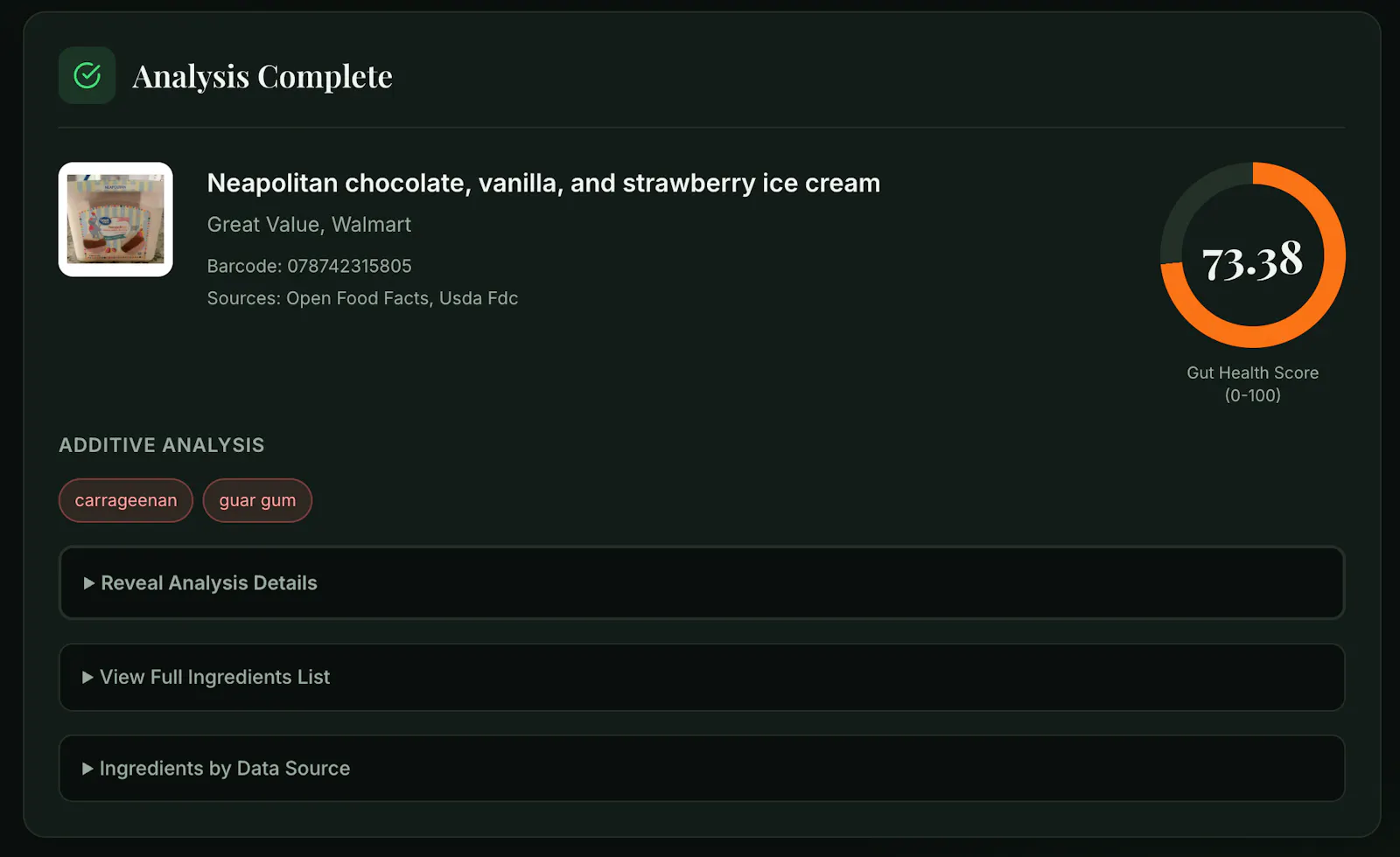 Gutsafe AI screenshot 3