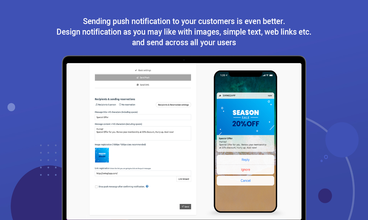 Swing2App gallery image