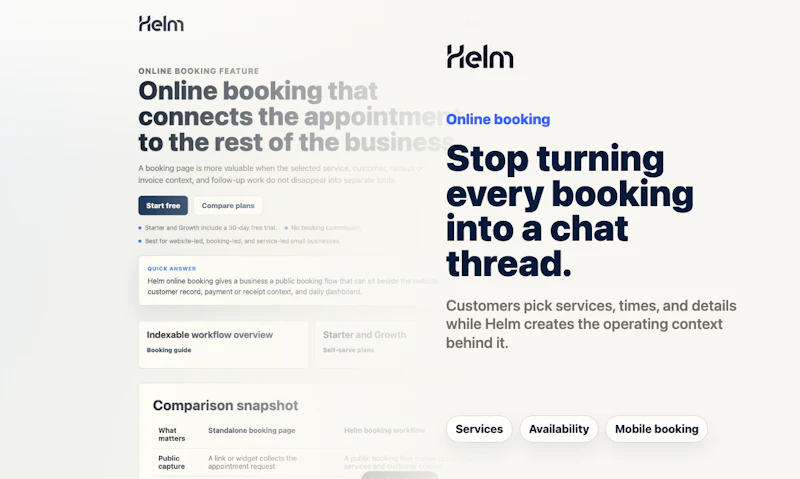 Helm screenshot 3