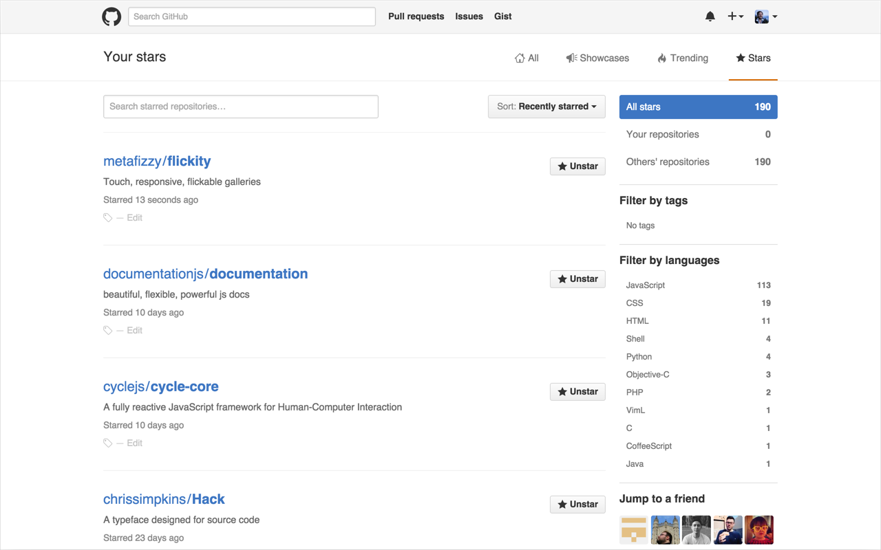 Github Stars Tagger gallery image