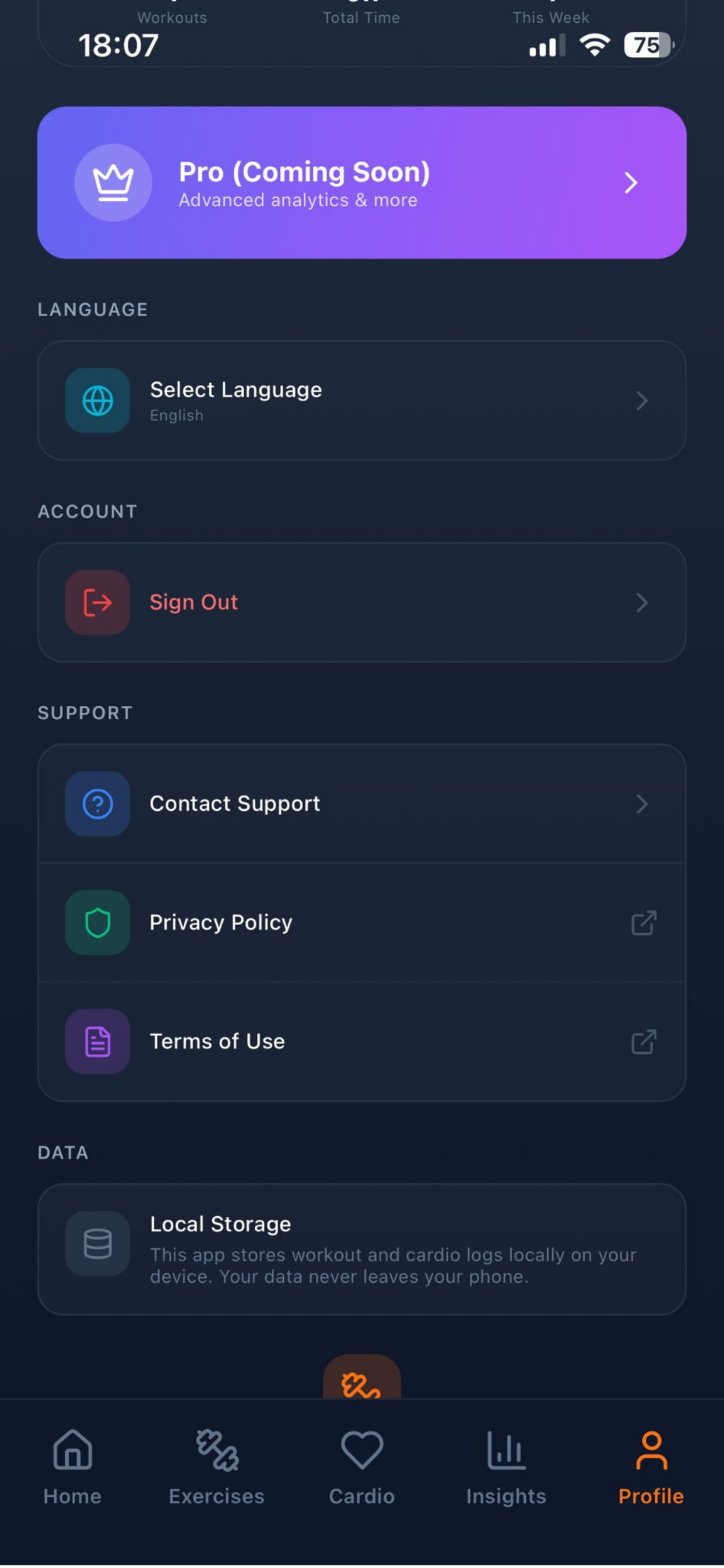 FitShark - Screenshot 5 showing product features and functionality