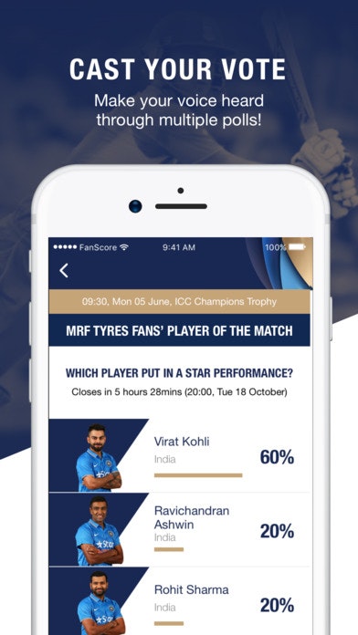 ICC FanScore Champions Trophy gallery image