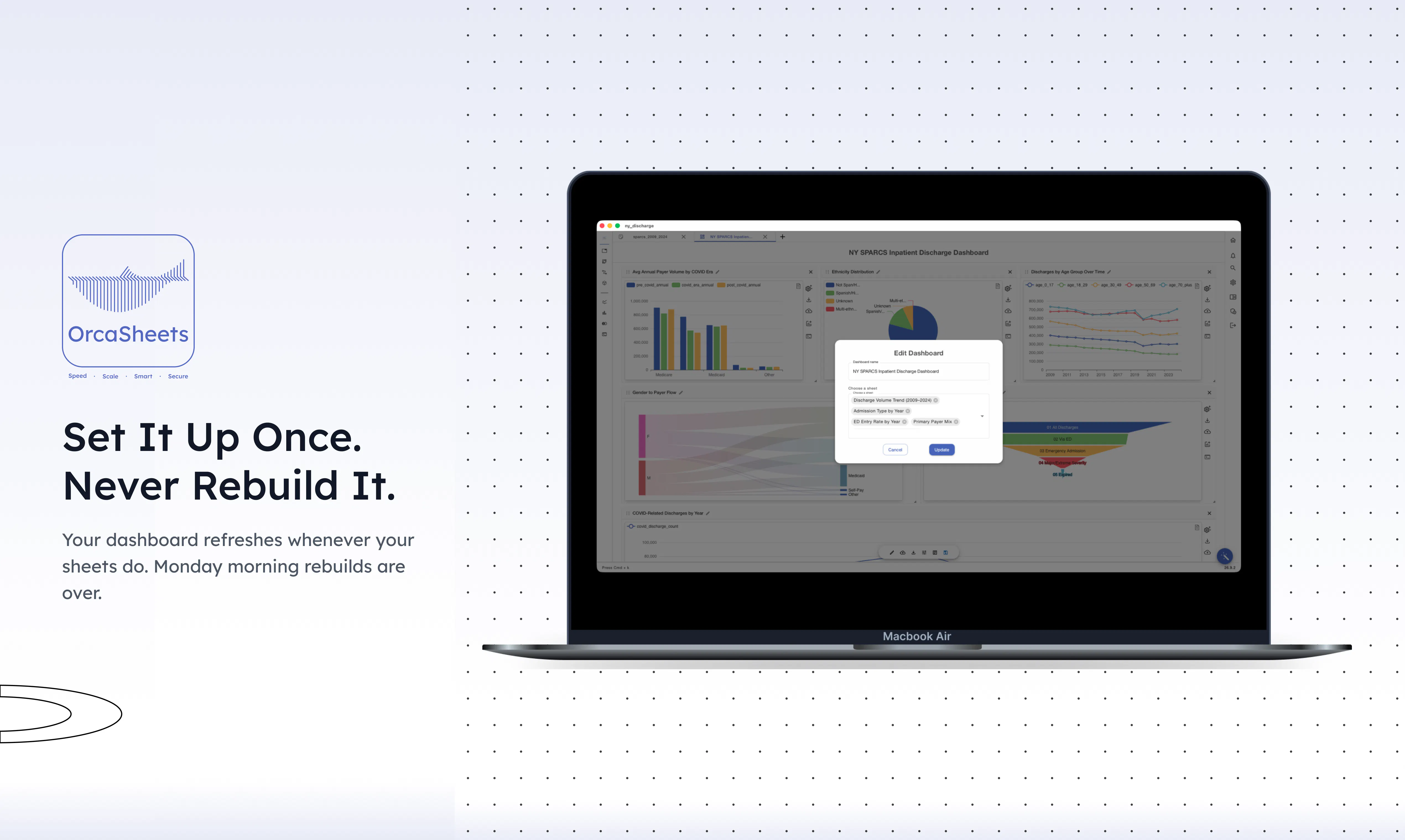 OrcaSheets AI Dashboards screenshot 2