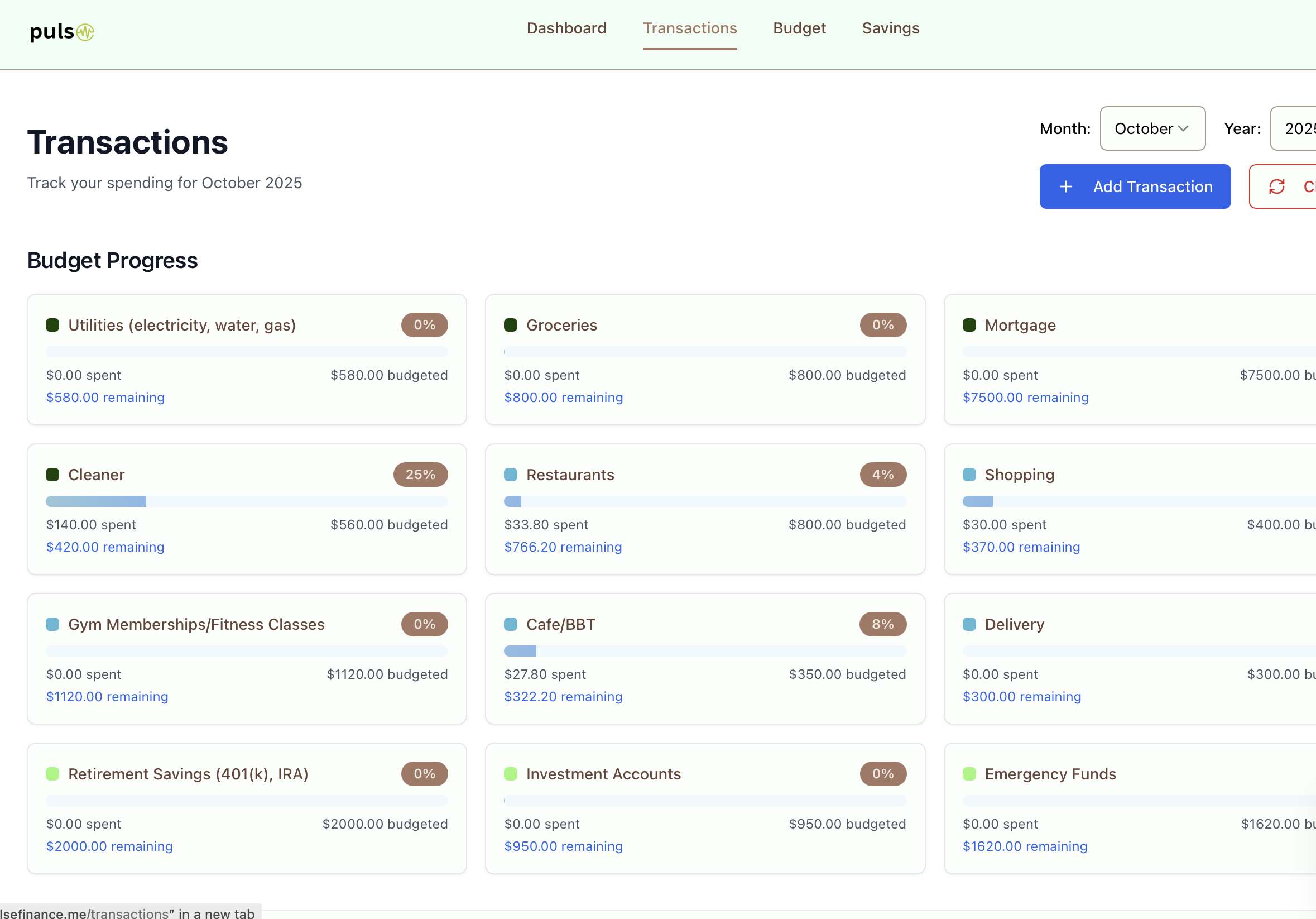 Média Tracker budgétaire de la finance de pouls - Mettez votre pouls dans l'ordre 3
