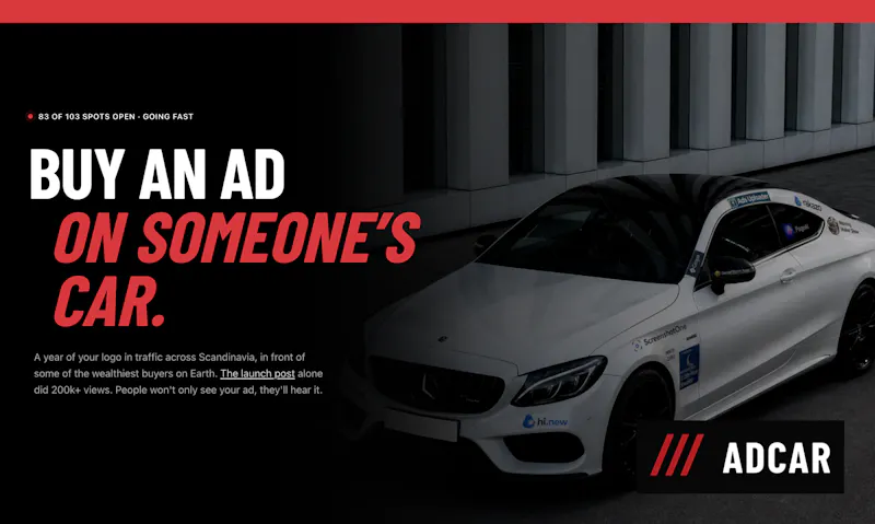 AdCar screenshot 2