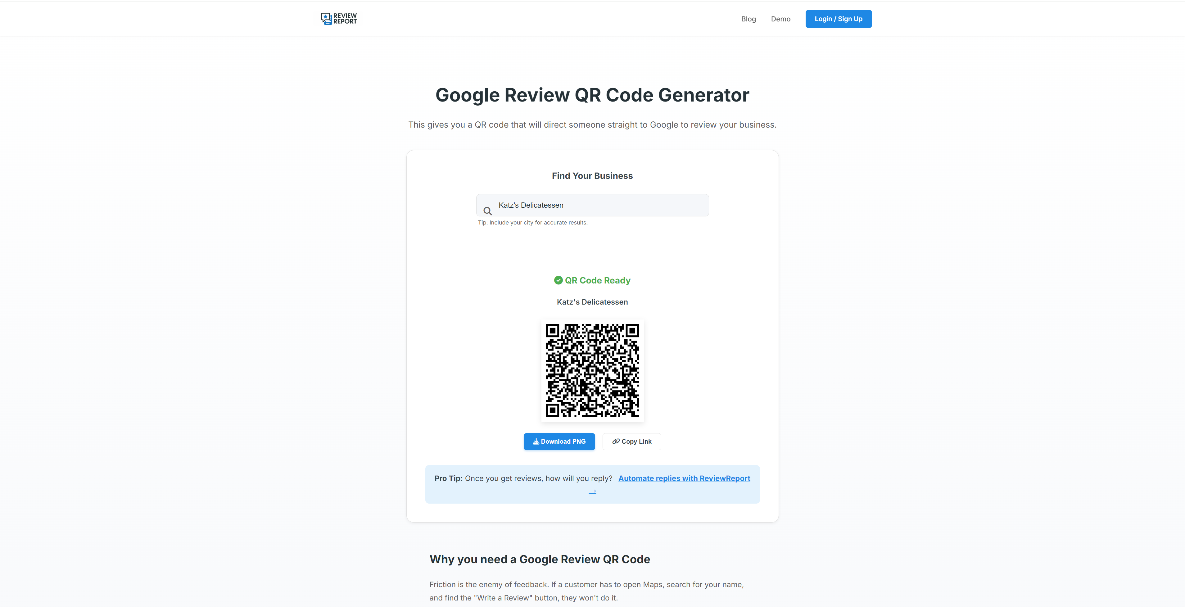 Google Review QR Generator gallery image
