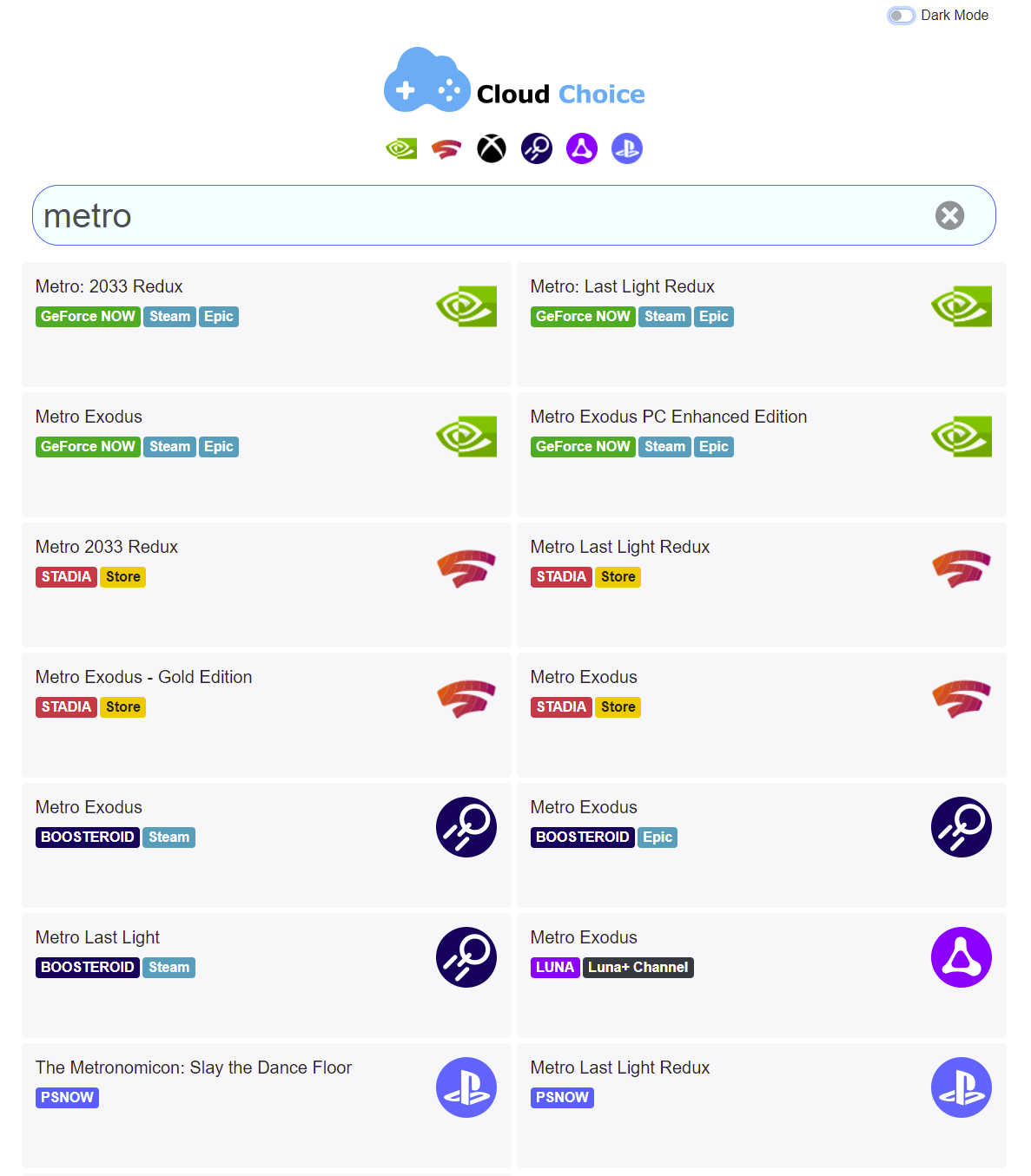 CloudChoice gallery image