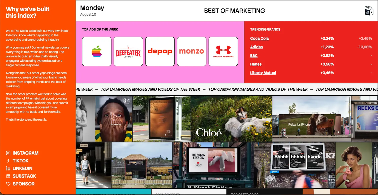 Best of Marketing Index screenshot 1