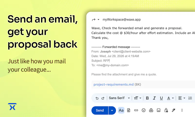 waxTable AI Document Workspace screenshot 3