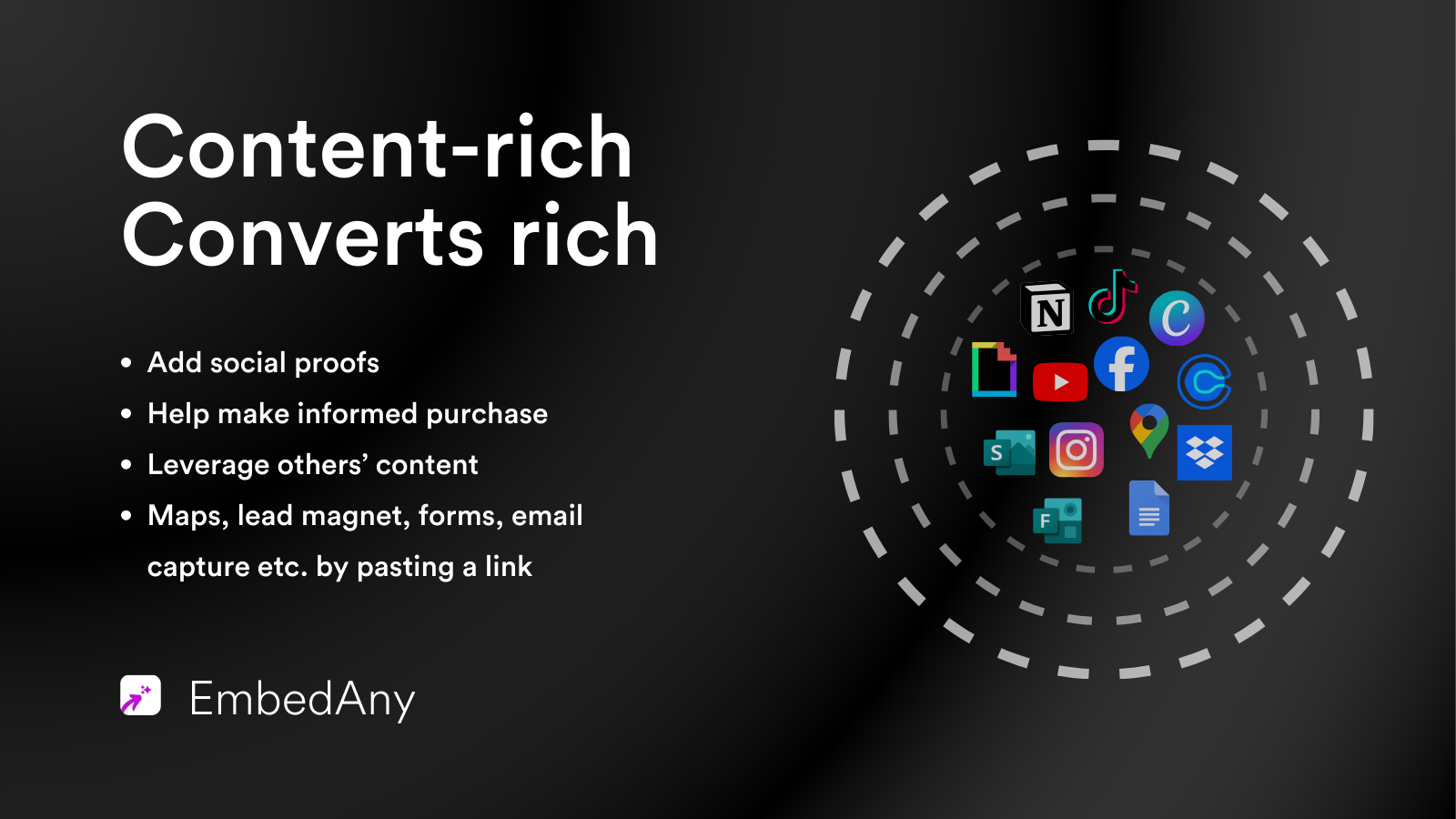 Ancedany - приложение Shopify - Встроить любые средства массовой информации в магазин Shopify со ссылкой медиа 4