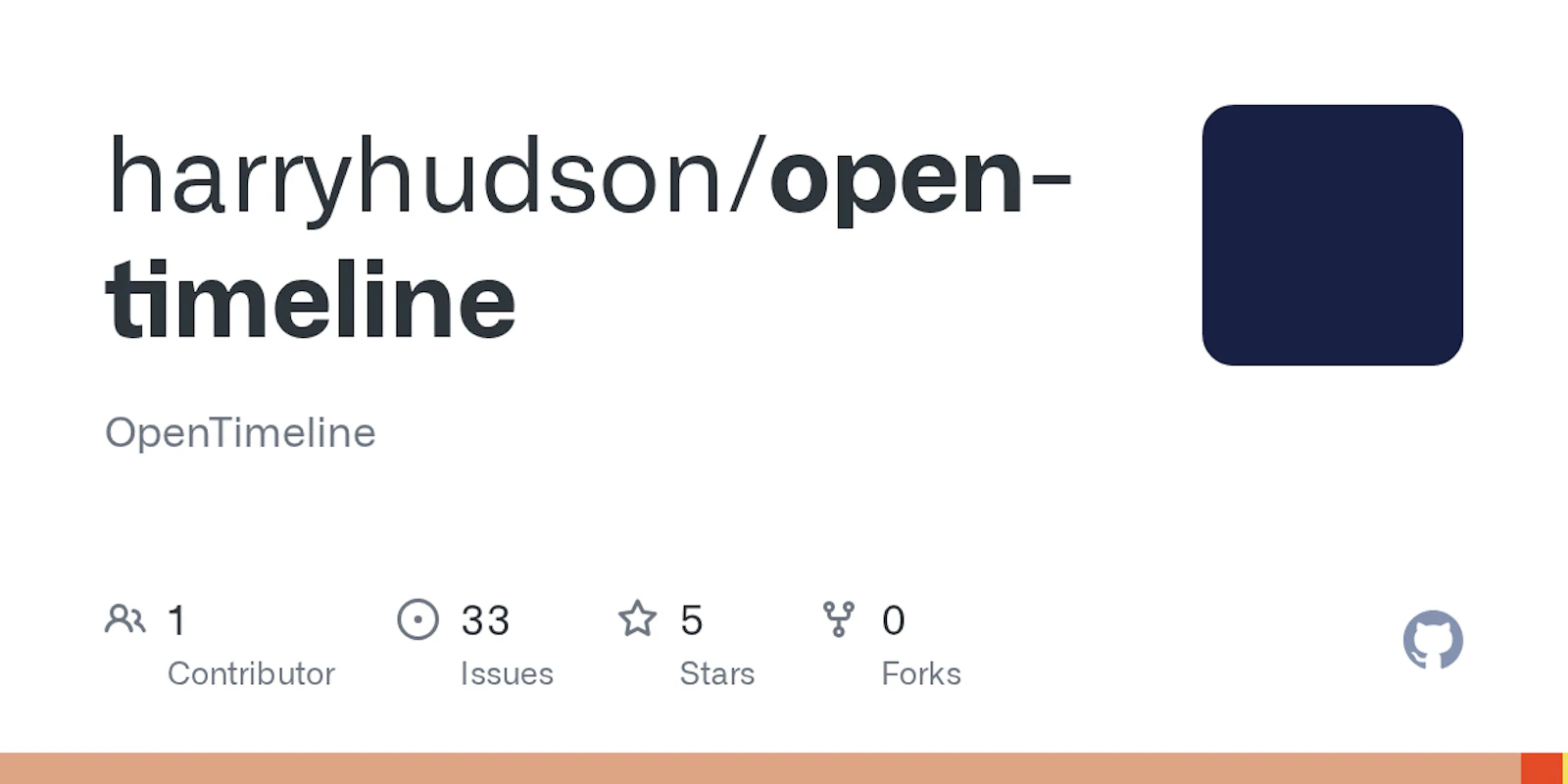 OpenTimeline screenshot 1